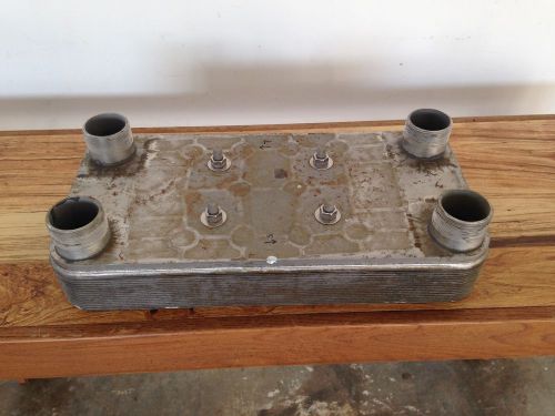 Flatplate nickel-brazed plate heat exchanger mpn10x20l-30 (2&#034; mpt) for sale