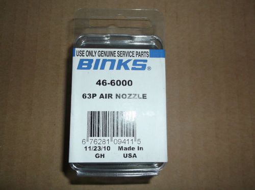 Binks 46-6000 63P Air Nozzle