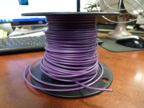 Partial Spool Triangle Wire  ~ 12 AWG Stranded THHN/THWN/MTW/AWM - Purple- 600 v