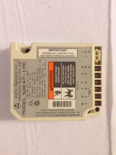 White Rodgers 50E47-170 Ignition Control Circuit Board Used Tested