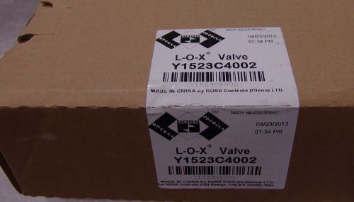 Safety valve Ross LOX Y 1523C4002 unused