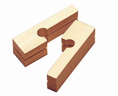 Line Blocks Wooden (200pcs) Bricklayers, Blocklayers, Masons Corner Blocks