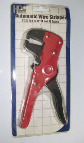 NEW HDC Automatic Wire Stripper for Sizes 10, 12, 14, and 18 Gauge