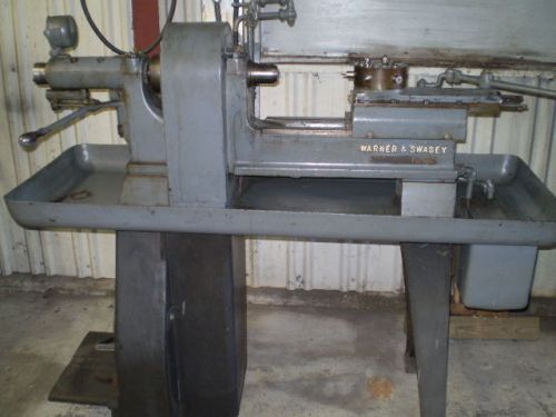 Metal Lath Warner &amp; Swasey Model number M-1990 Serial number  576329
