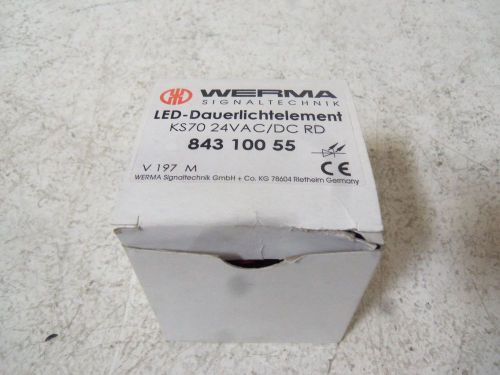WERMA 843 100 55 LED LIGHT ELEMENT *NEW IN BOX*
