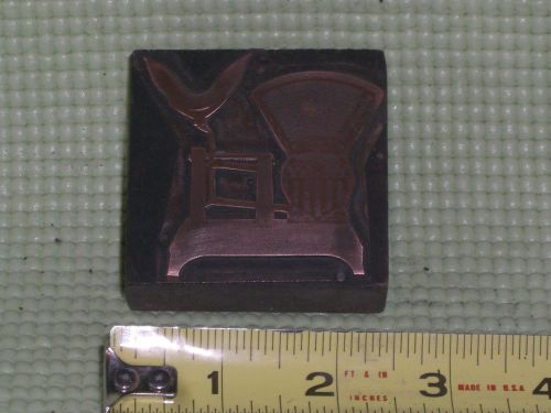 Antique Letter press printing blocks (confection scale)