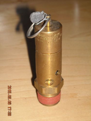 Brass 200 psi pressure relief valve 1/2&#034; npt for sale