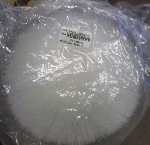 Cole-parmer round nylon tank brush 7 1/2 diameter 84550-10   (s6) for sale