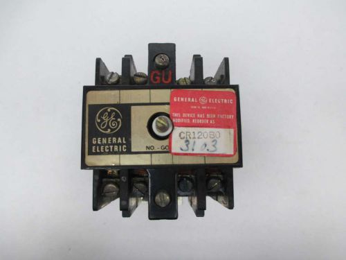 GENERAL ELECTRIC GE CR120B03103 CONTROL 230V-AC RELAY D373107