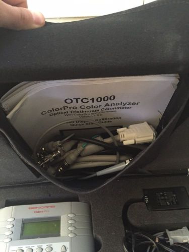 Sencore VP401 &amp; OTC1000 Multimedia Video Generator and Display Calibration Kit
