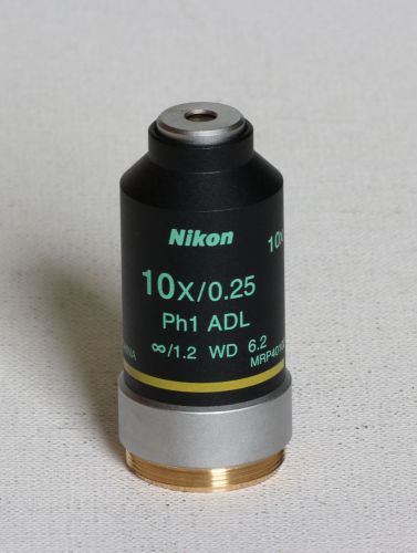 Nikon 10X PH1 ADL  Microscope Objective