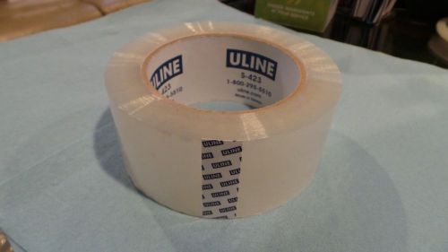 1 Roll 2&#034; x 110 yards Clear 2 Mil Uline Industrial Packing Tape S-423 NEW