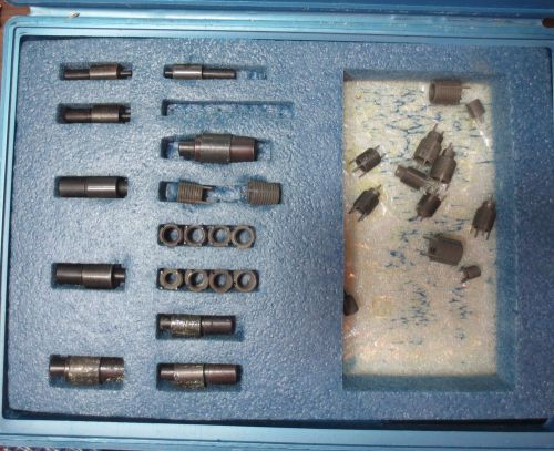Jergens Nut Locking Inserts Repair Set 25999 w/9 Insert Tools Nutlocking