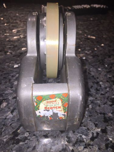 Vintage SCOTCH Tape Dispenser / Model C22 Heavy Duty Industrial