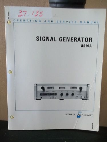 Hewlett Packard Signal Generator 8614A