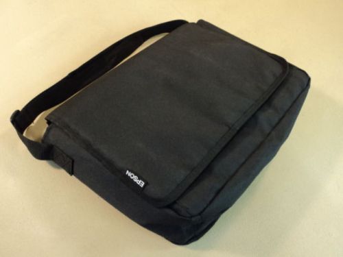 Epson Padded Projector Carry Case Bag Black One Exterior Pouch Nylon