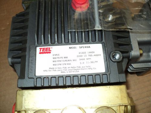 Teel 5p249 pump , plunger , 3.0 gpm for sale