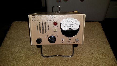 Eberline Instrument Corp RM-14 Radiation Monitor Untested No Power Cord