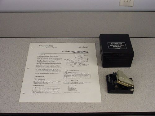 Corning / siecor fbc-006 diamond blade precision optical fiber cleaver for sale