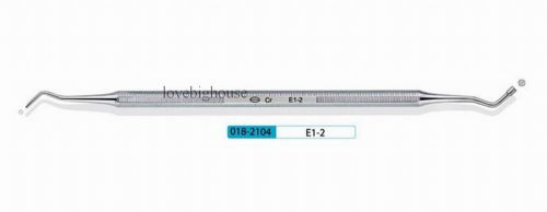 10Pcs KangQiao Deantal Instrument Amalgam Pluggers E1-2(eight-angle handle)