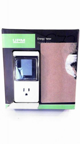 UPM Energy Meter Calculate Costs Save Money LCD Display White EM100 CHOP 60TNz1