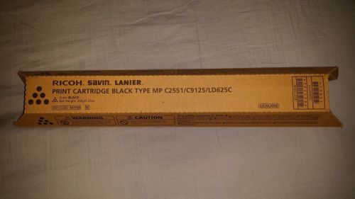 Ricoh Print Cartridge Black Type MP C2551 C9125 LD625C 841586