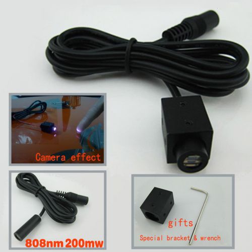 200mw 808nm infrared ir laser diode line light source module 120° multi touch for sale