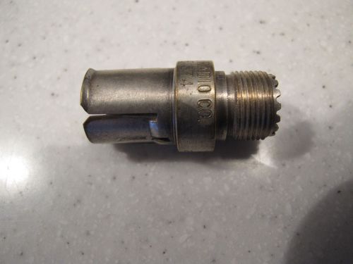 General Radio 874 UHF VHF FEMALE TO GR874 ADAPTER CONNECTOR TEKTRONIX AMPHENOL