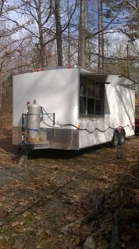 Full Pizza Kitchen Concession Trailer