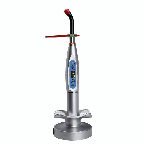 Dental Wireless Cordless LED Cure Curing Light Lamp 1500mw LCD Display 5 Colors
