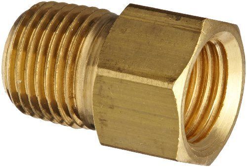 Eaton Weatherhead 202X3 Brass CA360 Inverted Flare Brass Fitting  Adapter  1/8&#034;