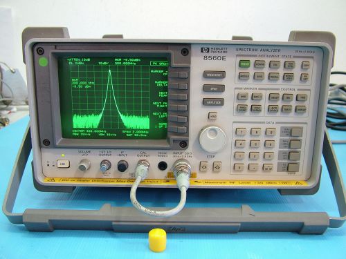 HP Agilent 8560E Microwave Spectrum Analyzer 30Hz - 2.9GHz And 26.5 To 325GHz