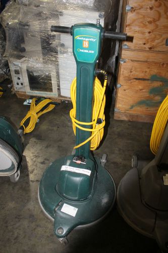Nobles Integrity 18 Dust Control Burnisher   Polishing Buffing WORKING