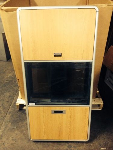Used rubbermaid 23&#034; wall-mounted workstation, model number fg9c3600423 for sale