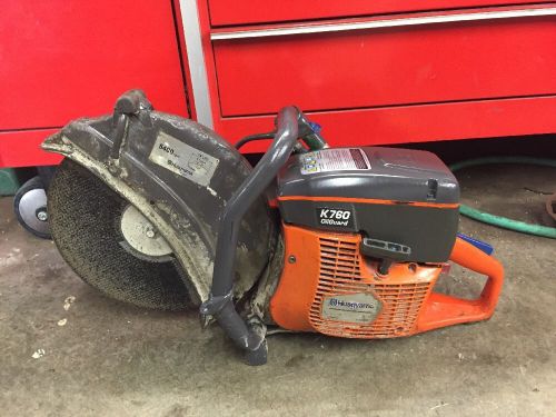 Husqvarna K760 14&#034; Cut-Off Concrete Saw with Water Connection.