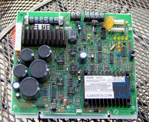Honeywell notifier mps-24a main power supply tested for sale
