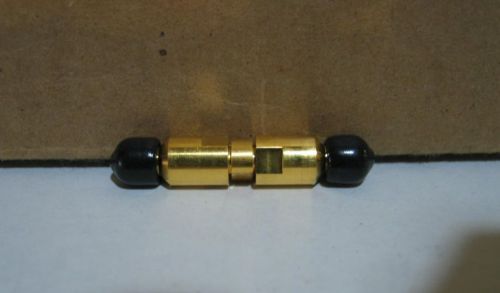 Agilent HP Amphenol 1250-1749 3.5mm Female to 3.5mm Female Adapter