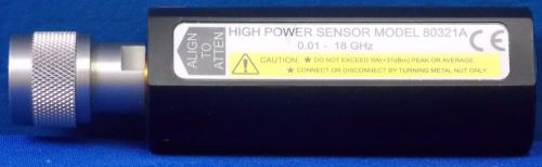 Gigatronics 80321A  RF Power Sensor, CW, 10 MHz- 18 GHz, 5 W