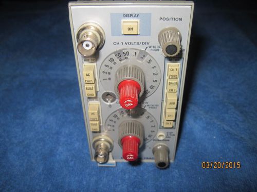 Tektronix 5A48 Dual Trace Amplifier