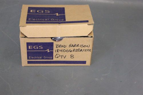 8 NEW BRAD HARRISON CONNECTIVITY CONNECTOR CABLE 1R4006A20A1201 (CP15)