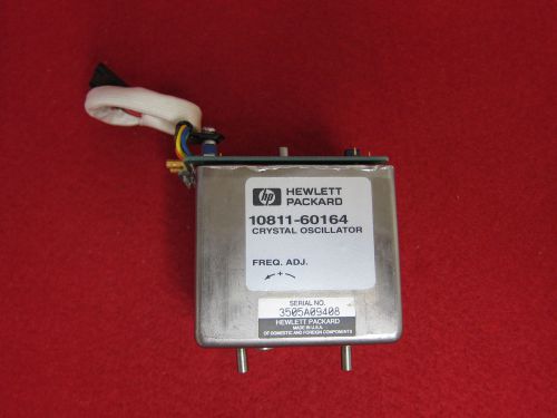 HP 10811 60164 Quartz Crystal Dual Oven Oscillator 10 MHz W/ Interface Card