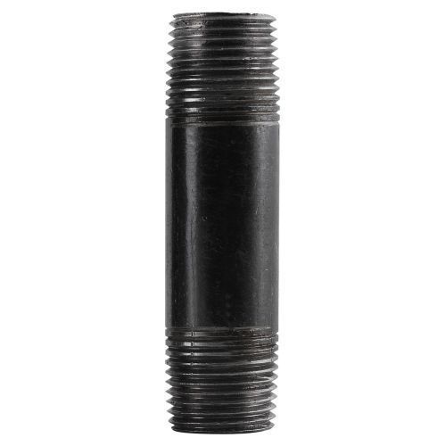 New lot of 25 southland black steel 1/2&#034; x 2&#034; threaded nipple 583-020hn for sale