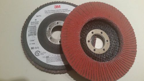 3M Sanding flap disc 947D 80 grit