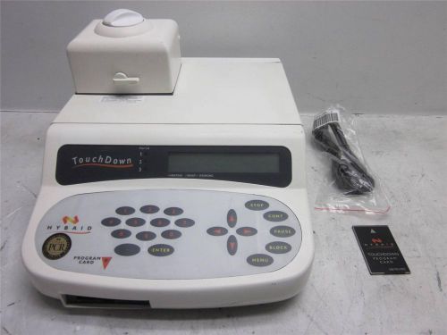 Hybaid limited touchdown thermal cycler thermo block hbtdcm02s110 *powers on* for sale