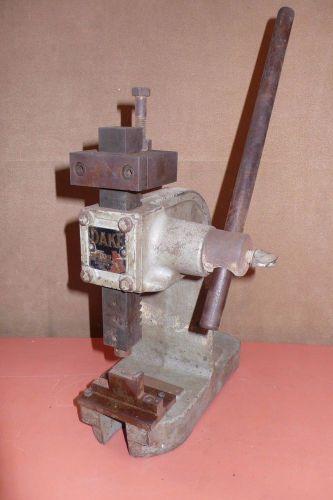 Dake no. 001 arbor press 1 ton hand press bench press used for sale