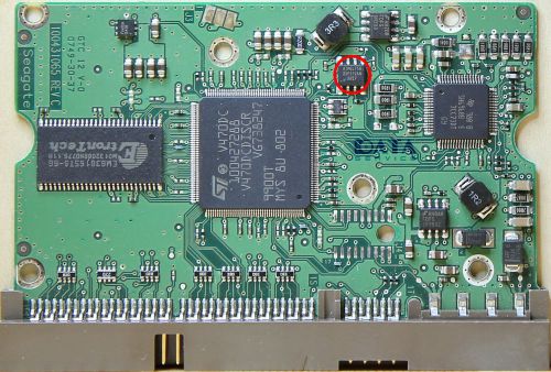PCB 100431065 Rev.C Seagate/Maxtor 80/160Gb HDD 3.5&#034; IDE 7200.10 Logic Board