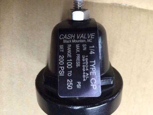 1/4&#034; Type Compressor Pilot Valve Cash Valve Range 100-250 Set 200
