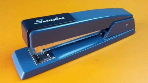 Vintage Swingline 747 Stapler  Light/Dark Blue Rare Made in USA