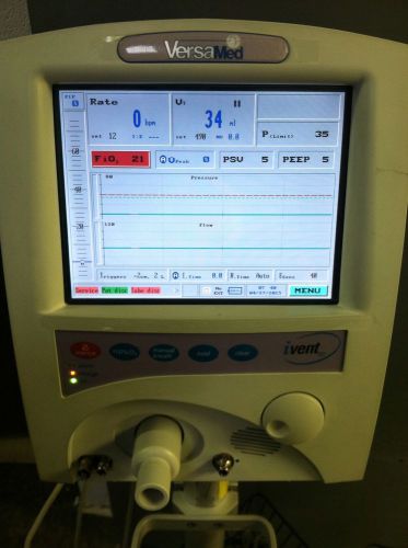 GE Versamed Ivent 201 Model 1.4 Surgical OR Respirator Vent support system