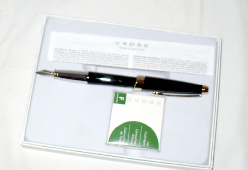 MIB Cross Fountain Pen in Original Box w/ Papers &amp; Cartridges